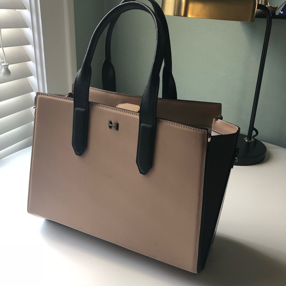 Halston Heritage East West satchel bag